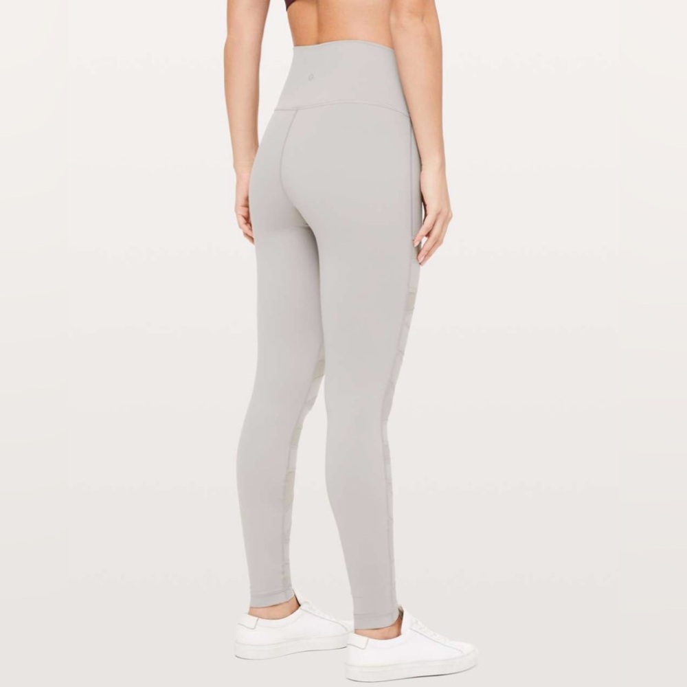 Lululemon | Wunder Under Pant Leggings (High-Rise) *Tech Mesh 28" | Size 6‎ - Picture 9 of 14